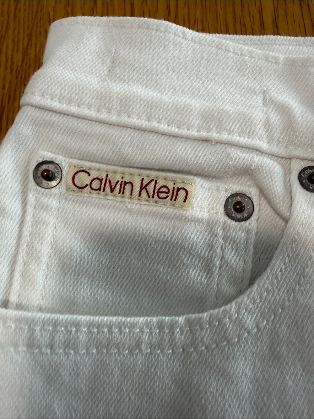 Calvin Klein High Rise Mini Short (stretch) - Picture 2 of 5